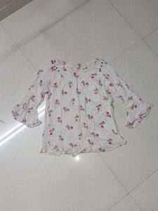 Floral Print Blouse