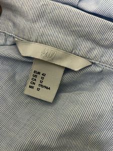 H&amp;M Off-Shoulder Blue Top