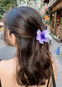 Flower Hair Claw Clips