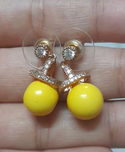 Pop Yellow Earrings