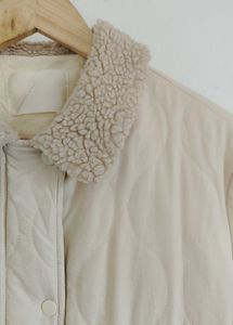 Off white Quilted Jacket