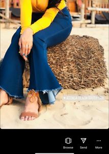 Kotty Flared High Rise Jeans