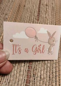 Baby Girl Anouncement Cards