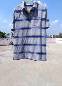 Striped Polo Shirt