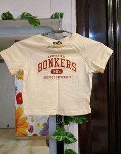 "Certified Bonkers" Crop Top