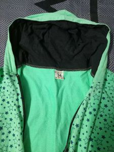 Green Star Hoodie