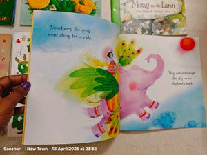 Combo of 9 big size colourful picture illustrated