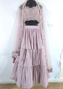 Heavy Wedding Embroidered Leghanga