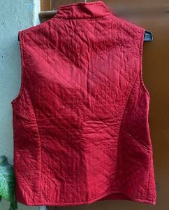 Red Quilted Vest