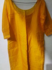 Elegant Yellow Kurta 💛