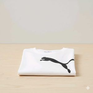 Puma Ferrari White Logo T-Shirt