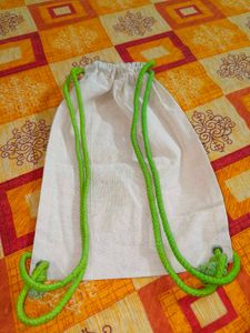 Hand-made Reusable Cotton Febric Bucket For Kids