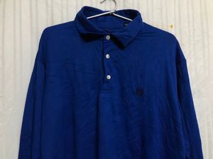 Chaps Blue Long Sleeve T Shirt