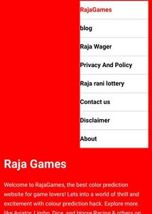 RajaGames Website: https://raja-lottery.com
