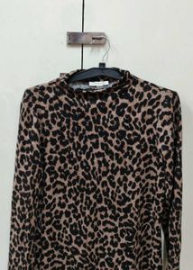 Cheetah Print High neck 🧣
