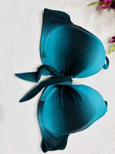 🇳🇿💫🔥 Teal Bow-Front Bikini Top