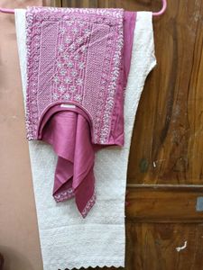 Brand New Elegant Pink Kutra with Plazzo - L-Size