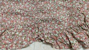 Floral Print Crop Top