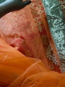 New Party Wear Heavy Bridal Saree