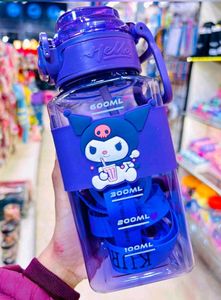 600ml Kuromi Water Bottle