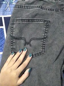 Charcoal Denim Jeans