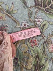 Pink Lace Trim Panties