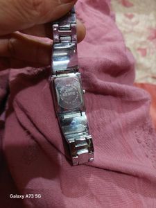 Sparkling Silver Guess Watch