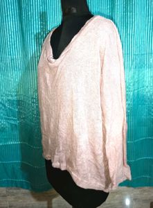 XXXL 🎁Buy 2 Get 1 Free🎁Casual Pink Knit Top