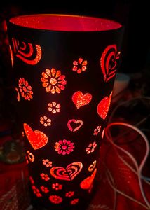 Cute Decorative Purple Lamp