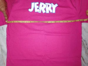 Pink &#39;Jerry&#39; Graphic Tee