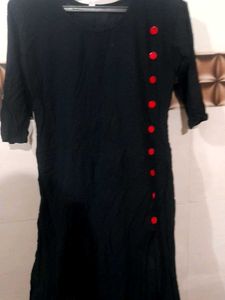 Women Black Kurti