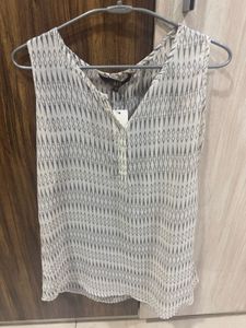 Patterned Sleeveless Top for women