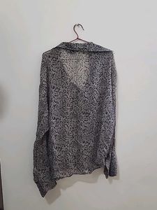 Printed Long Sleeve Shirt