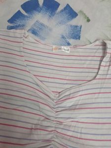 Striped Crop Top