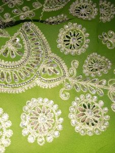 Green Saree