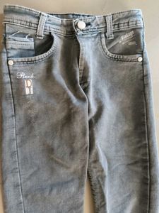 Boys Grey Denim Jeans