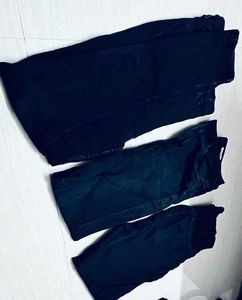 Set of 3 Black Jeans