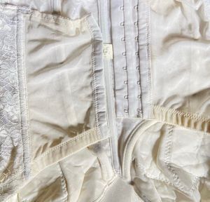 Dreamy white bustier corset