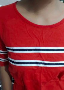 Red Striped T-Shirt