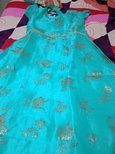 Long Frock With Coat