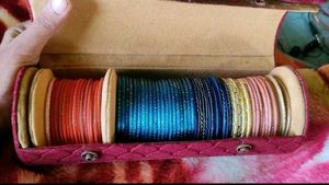 Set Of Bangles With Bangle Box.