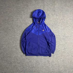 Nike Blue Zip Hoodie