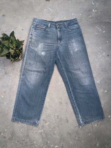 Wide Leg Denim Jeans