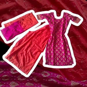 Pink kurta Set 💖