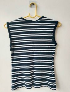 Striped Sleeveless Top