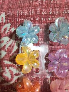Flower Hair Clips
