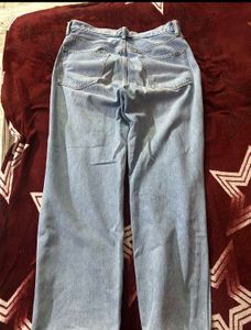 Baggy Light Wash Zara Jeans