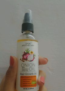 Sage Apothecary Onion Hair Oil