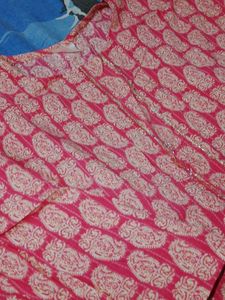 Stylish Pink Printed Kurti