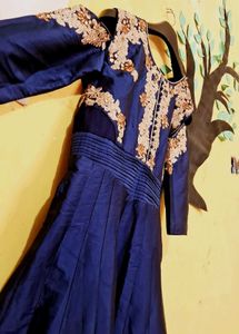 Elegant Blue Ethnic Gown😍🎉